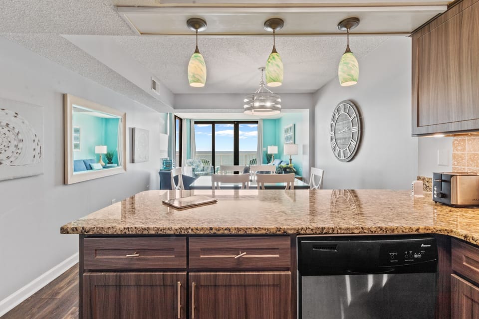 View of Condo from Kitchen
