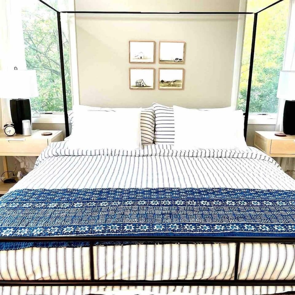 King sized canopy bed for the master bedroom 