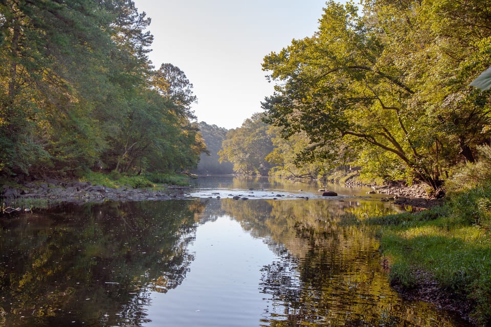 Serene and peaceful! / River when not being generated