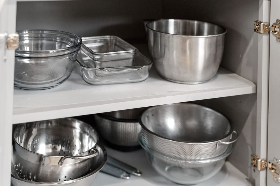 Bowls and pans