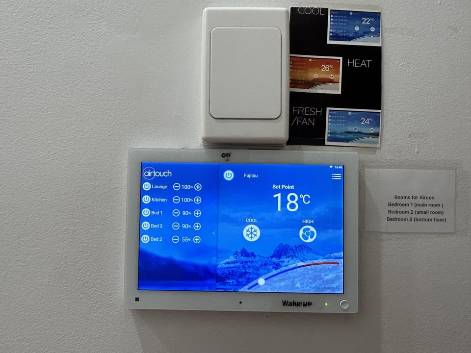 aircon through out the house