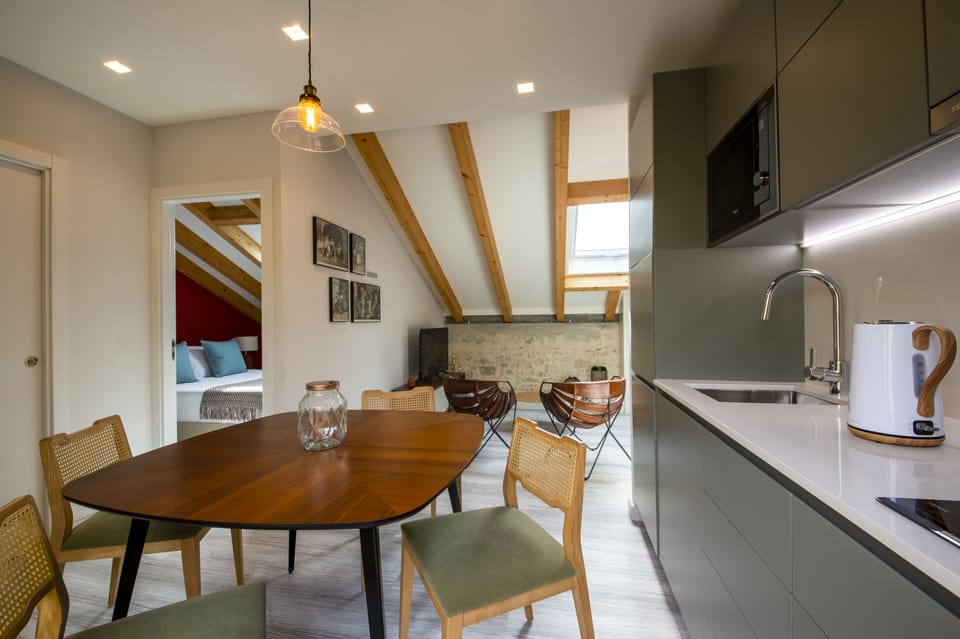Family Apartment | Private kitchen | Highchair