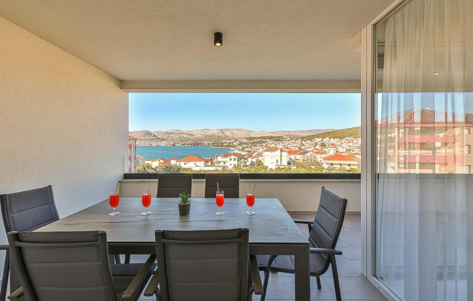 outside