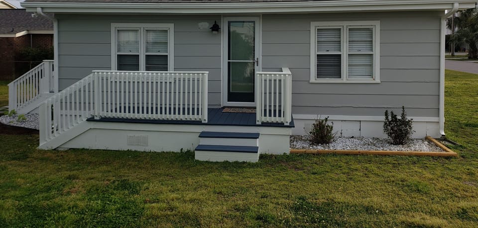 Side view of our Beach Cottage