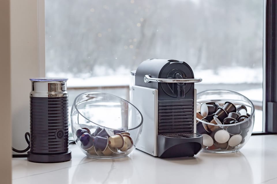 Nespresso coffee machine