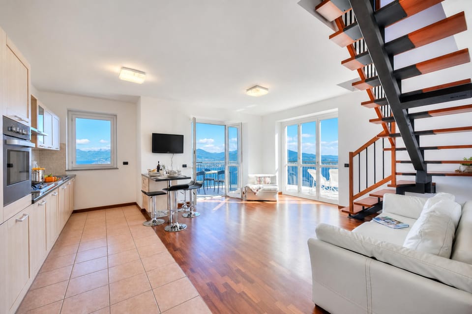 Family Apartment, 2 Bedrooms, 2 Bathrooms, Mountainside (Penthouse The Magnifique View in) | Living room | TV