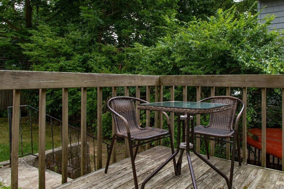 [Patio] Just behind you is the gas grill, always fueled up for cooking and outdoor dining.
