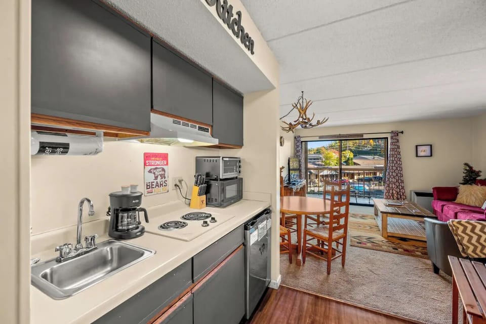 Heart of Gatlinburg's fully equipped kitchen
