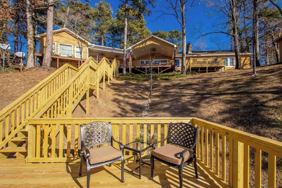 Get a liitle closer to the action in the water at the look out deck