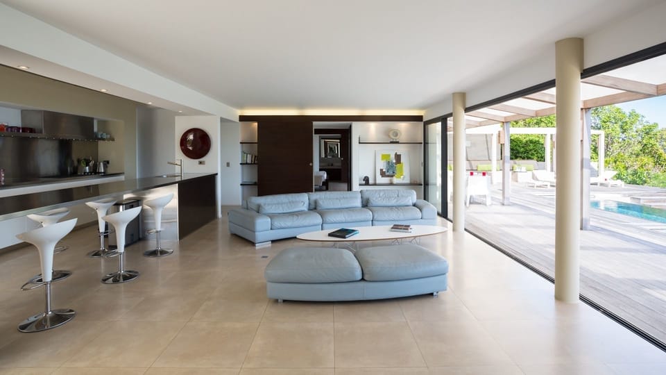 Living & Dining Room & Kitchen