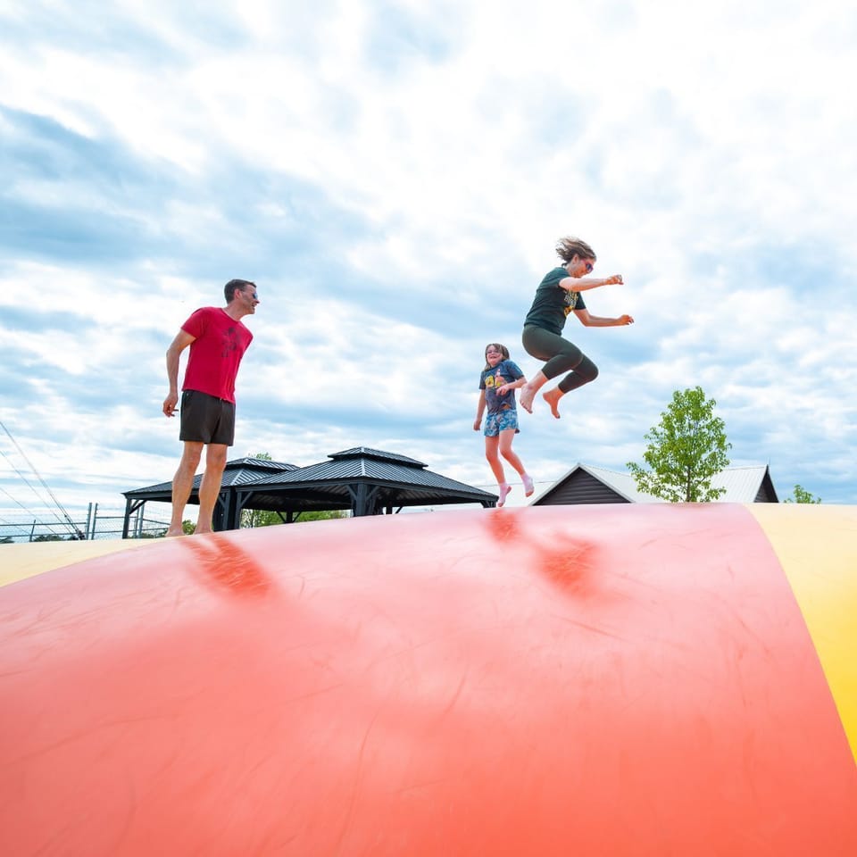 Jumping pillow