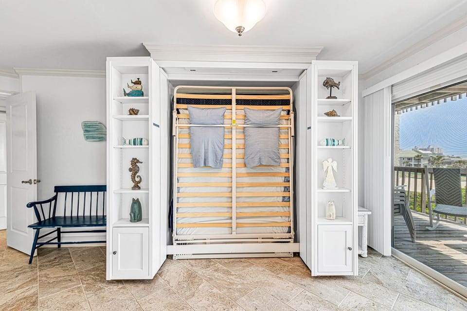Murphy Bed opened.