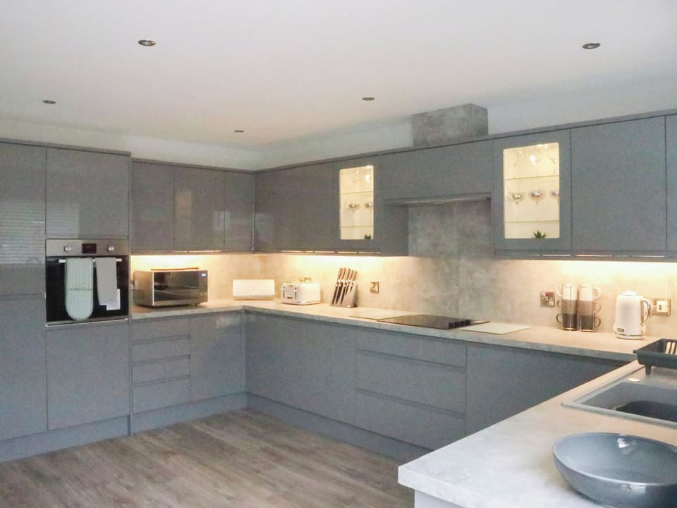 Kitchen | Mote View Holidays- 4 Mote View, Mote View Holidays- 2 Mote View - Mote View Holidays, Sandhead, near Stranraer