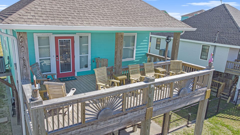 Rocking Chairs on Deck