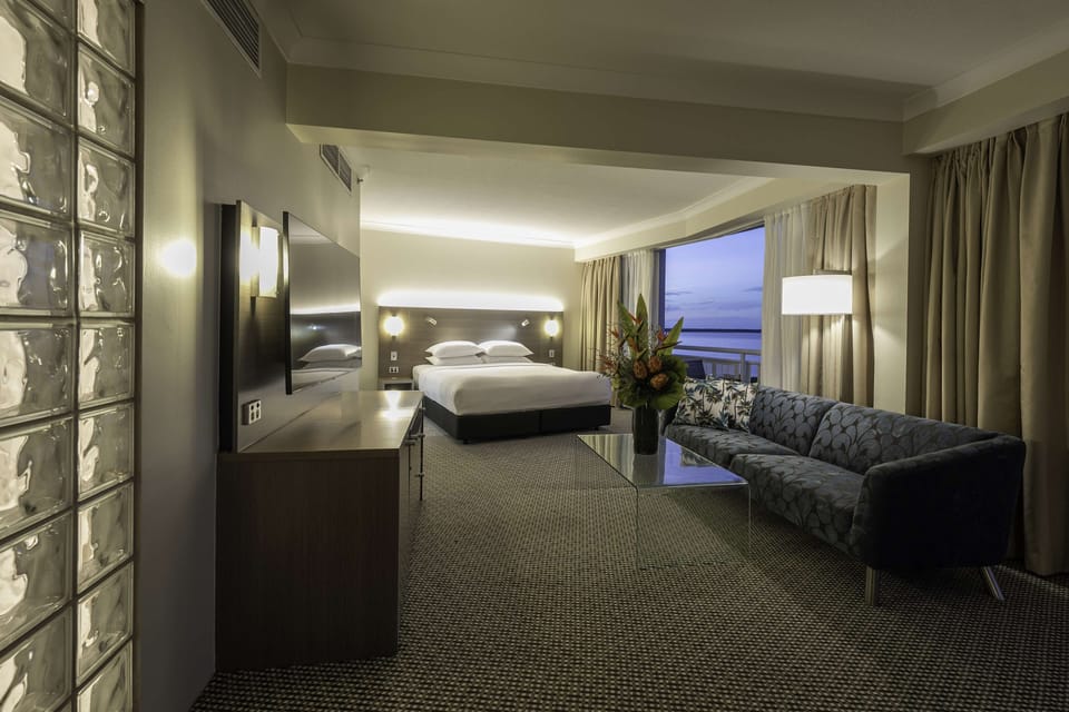 King One Bedroom Suite | Hypo-allergenic bedding, in-room safe, desk, laptop workspace