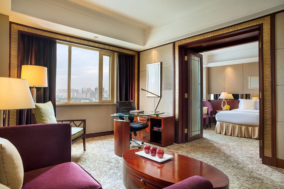 Standard Studio Suite | Premium bedding, desk, blackout drapes, iron/ironing board