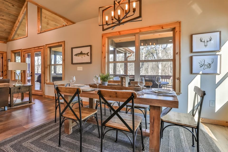 Natural Light In The Mountains 