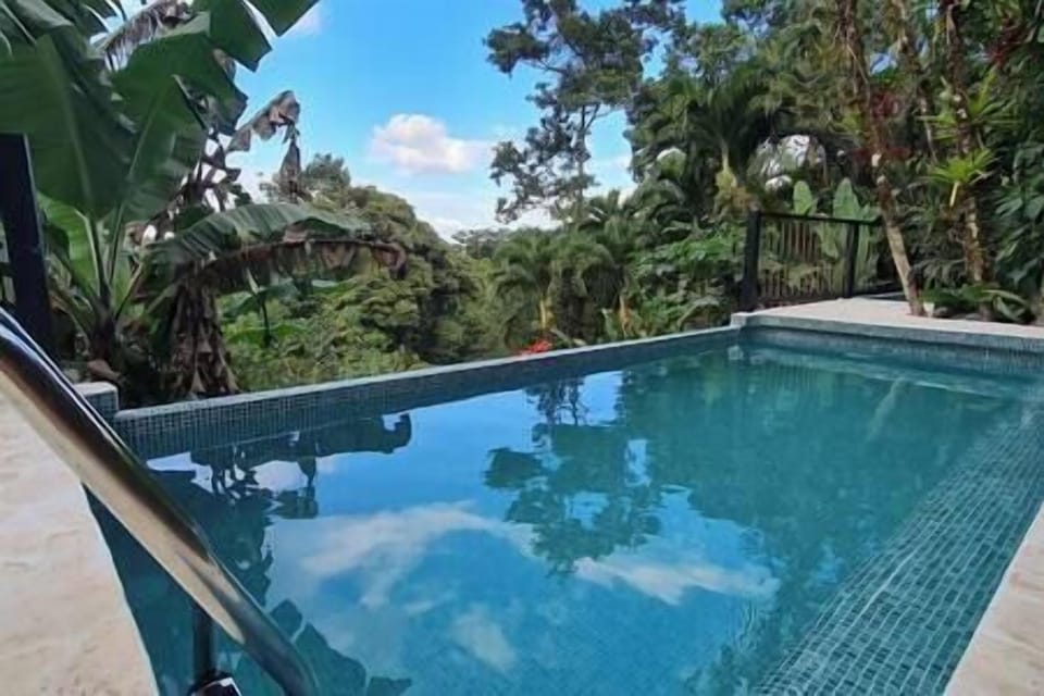 priavate tropical pool 