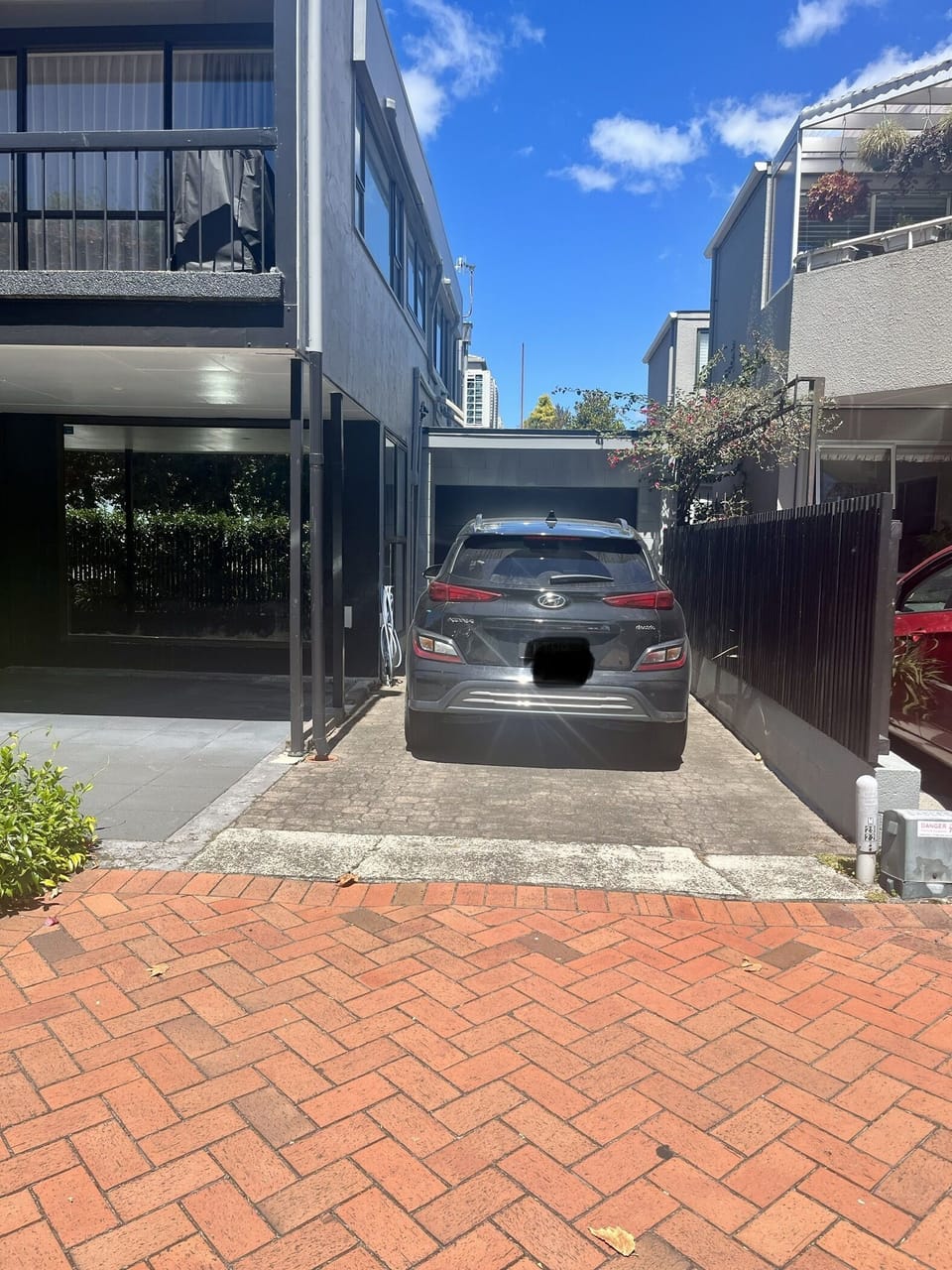 One car park available all other is roadside