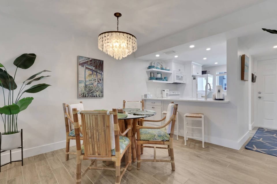 Gather around the dining table to share a meal or memory-making game night.