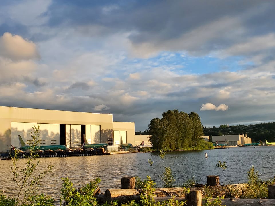 Boeing - 737 home - 2.9 miles away