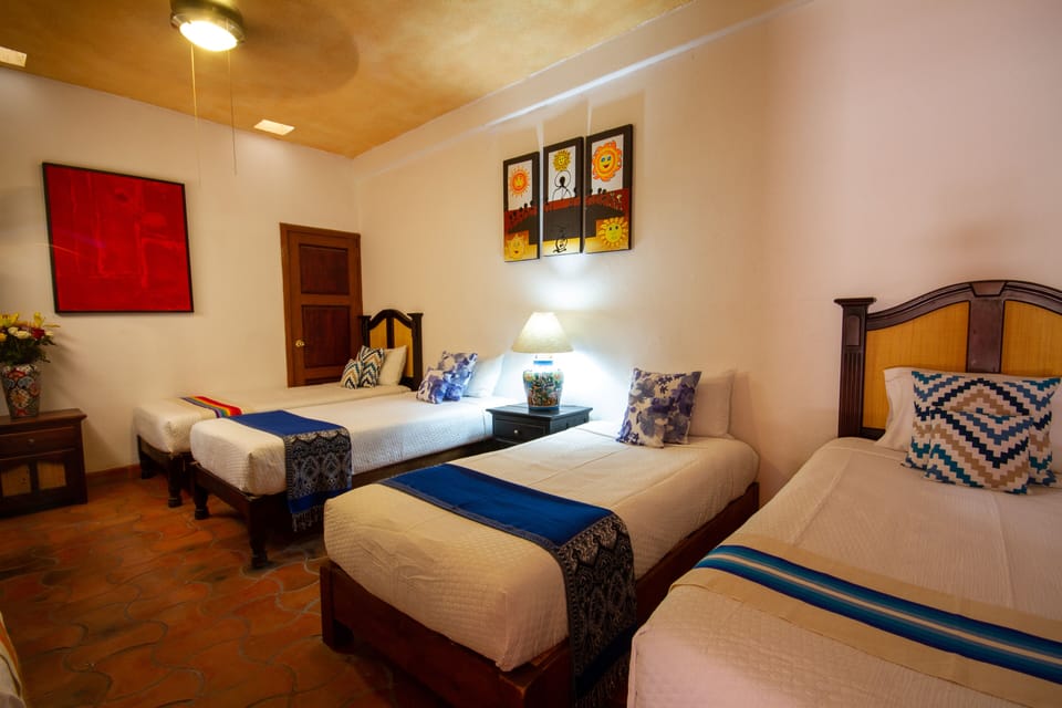 Family Triple Room | Down comforters, WiFi (free), bed sheets