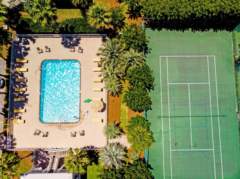 Community Pool and Tennis Court