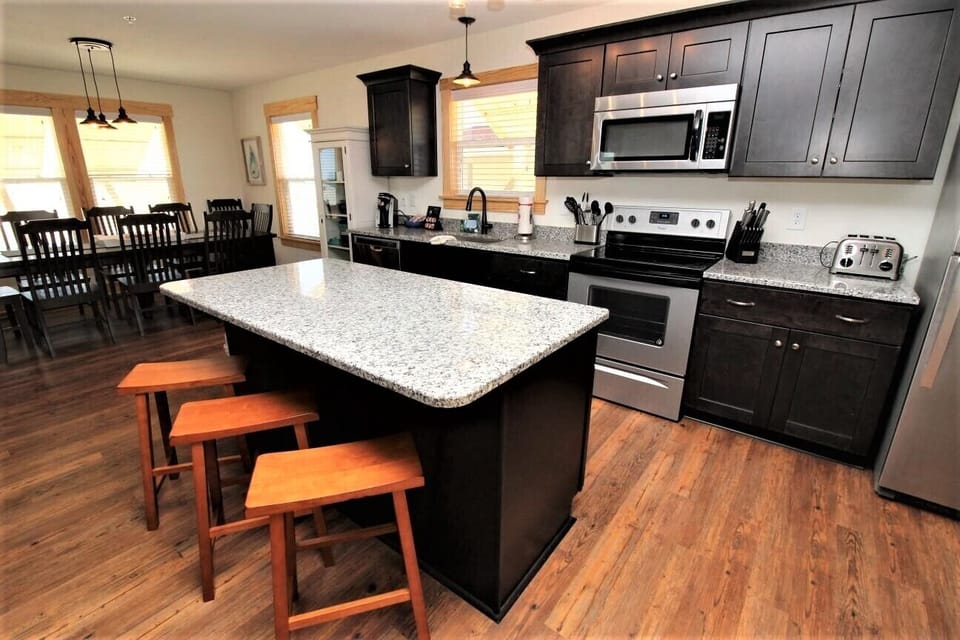 Kitchen Area Located on the First Level