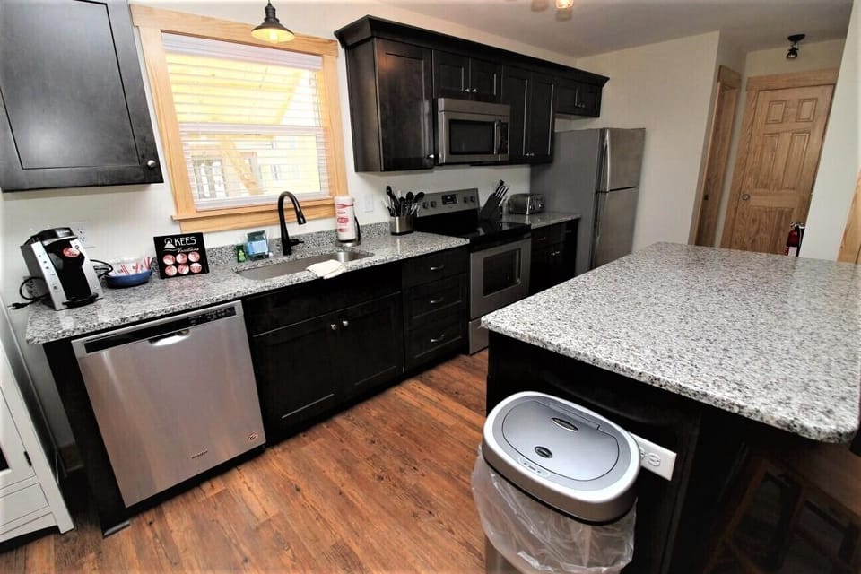 Kitchen Area Located on the First Level
