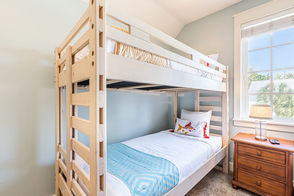 Guest Bedroom Twin over Twin Bunk Bed