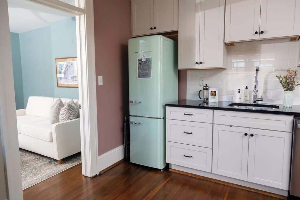 Fully stocked kitchen