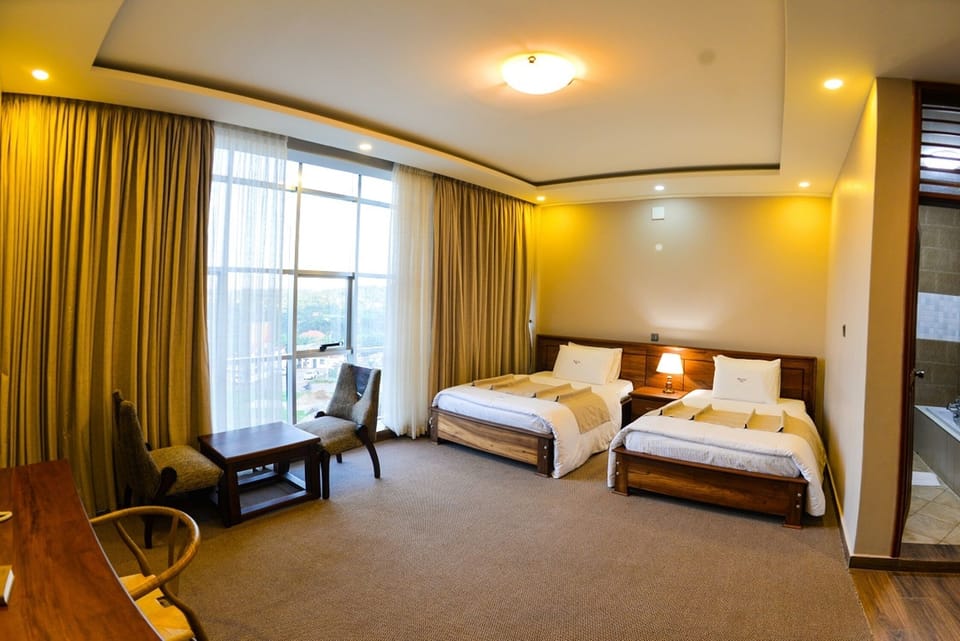 Standard Twin Room | Egyptian cotton sheets, premium bedding, memory foam beds