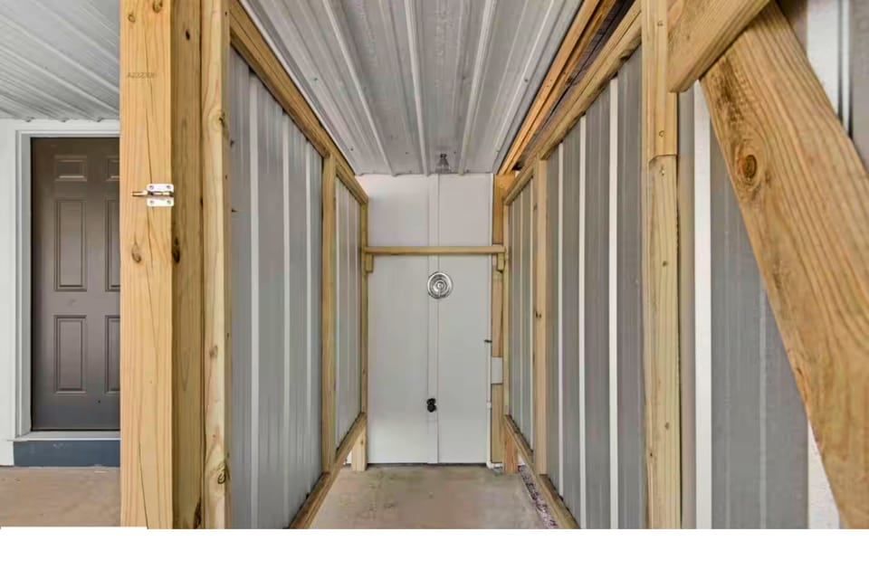 Private entryway adds convenience and a welcoming touch.