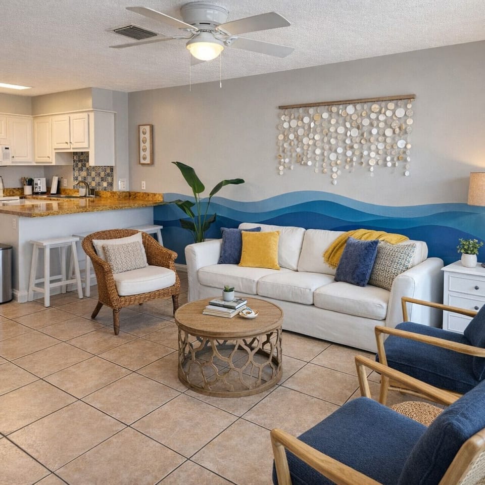 Comfortable space to relax in after a fun day at the beach or your adventure of the day!