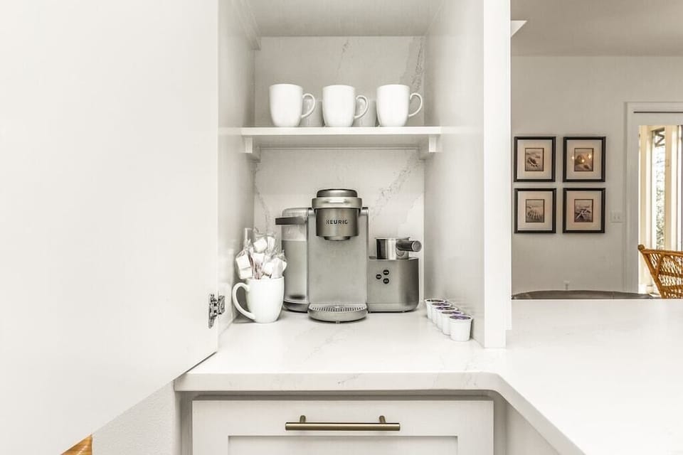 Coffee Station with Keurig and Traditional Drip Coffee 