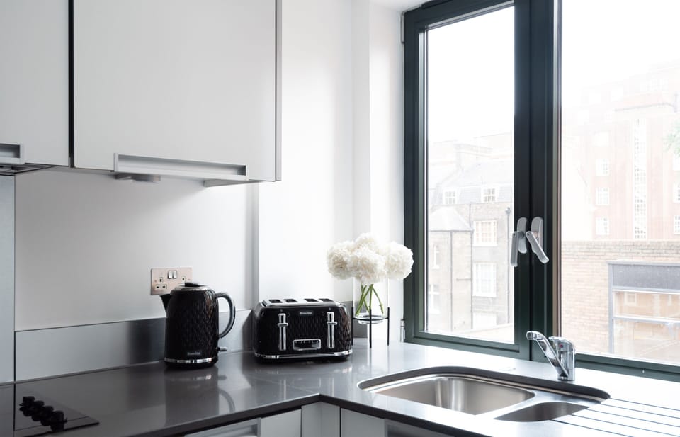 Comfort Apartment, Ensuite | Private kitchen