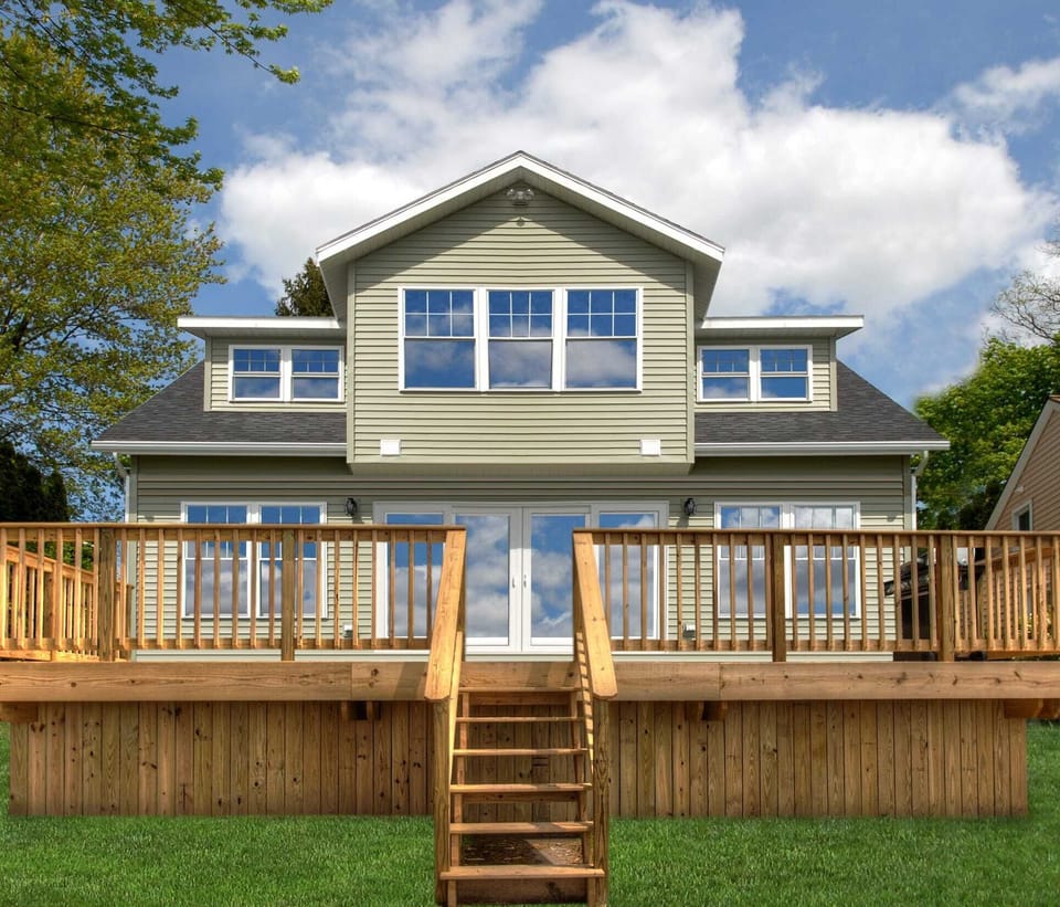 Exterior of back of home