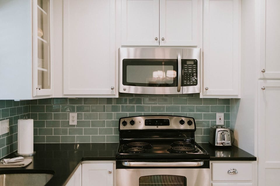 Stainless-steel appliances