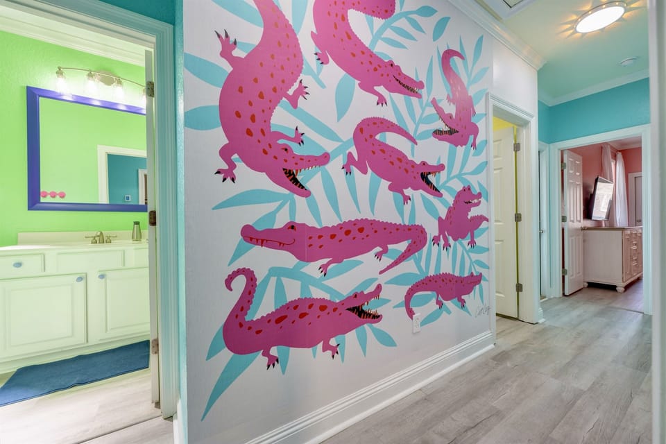 upstairs hallway