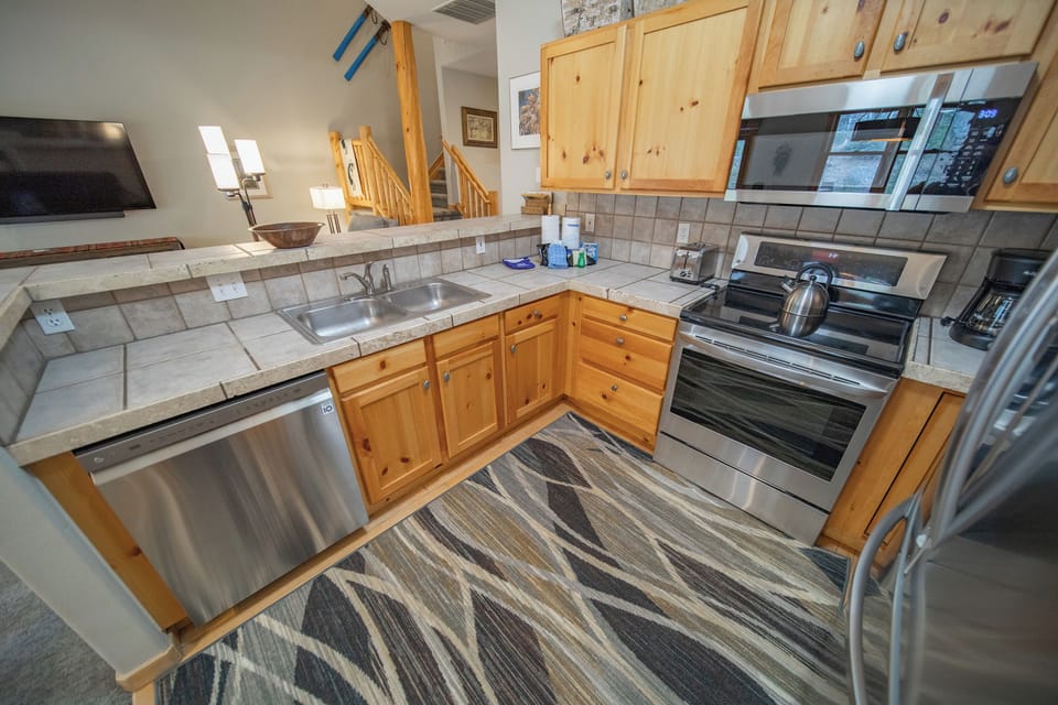 Fully equipped kitchen