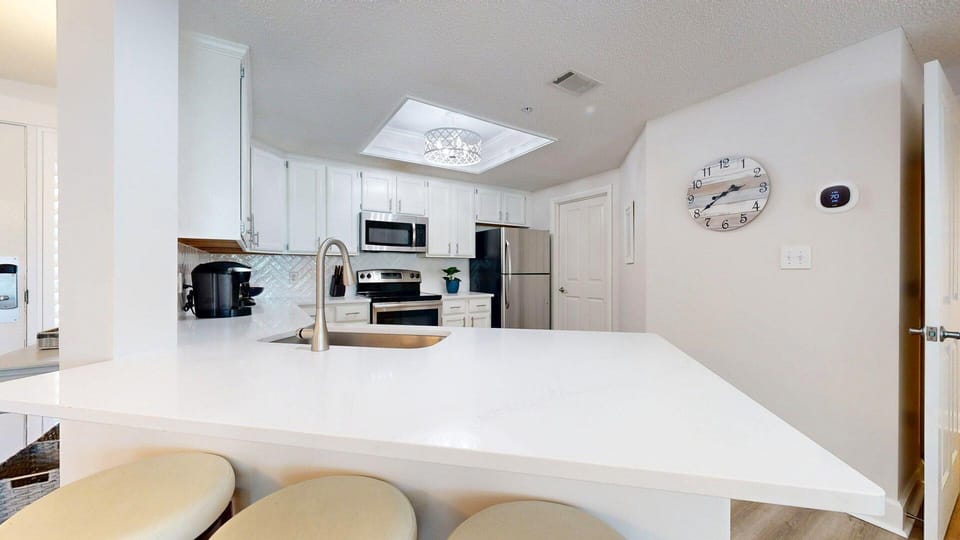 Kitchen with Bar Seating