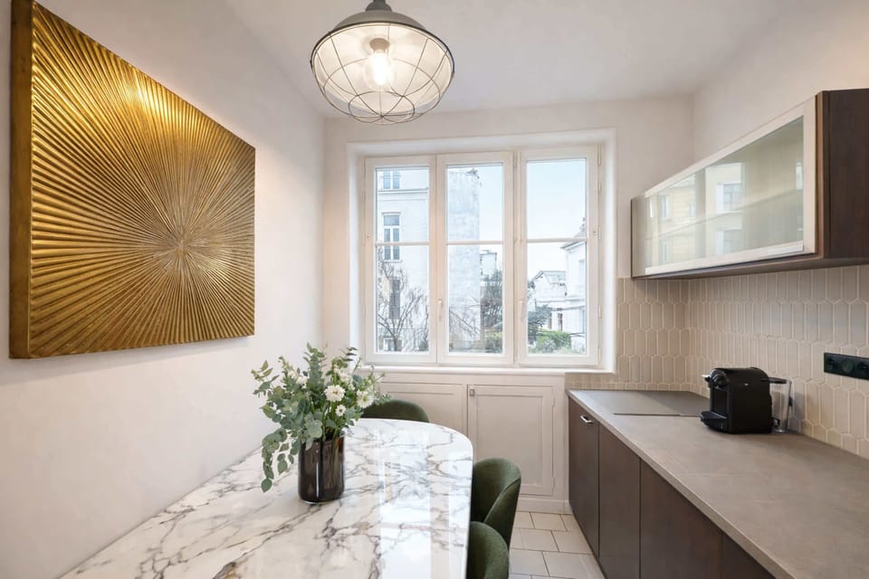 Well-appointed kitchen offering utensils and appliances for your convenience and comfort.