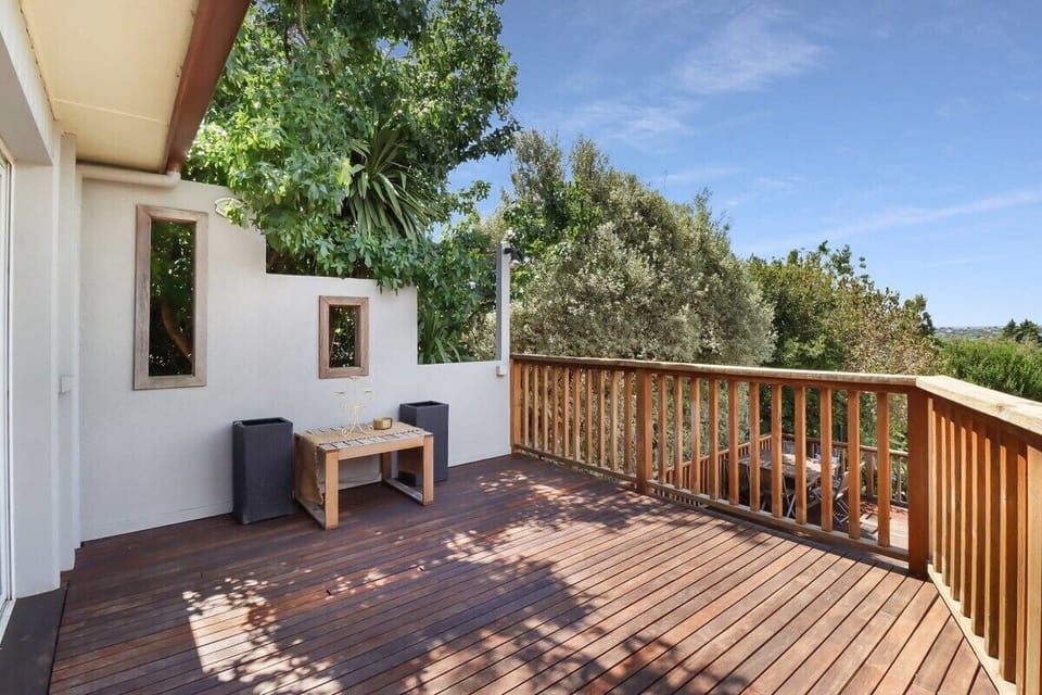 Top deck that comes of dining room