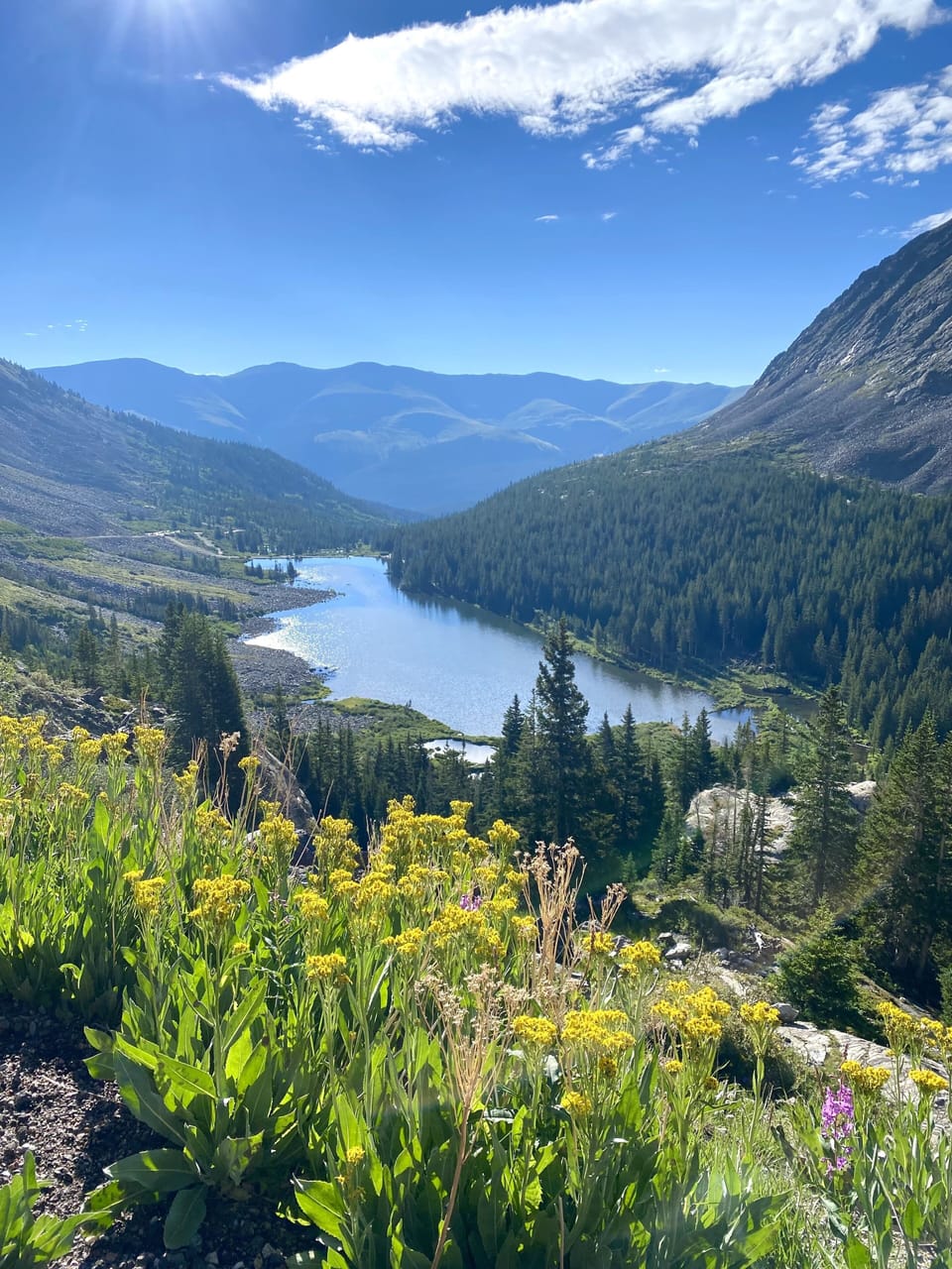 Blue River lakes is 15 minutes away and makes an amazing hike and experience.