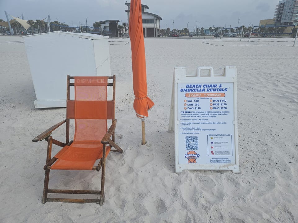 Beach rentals