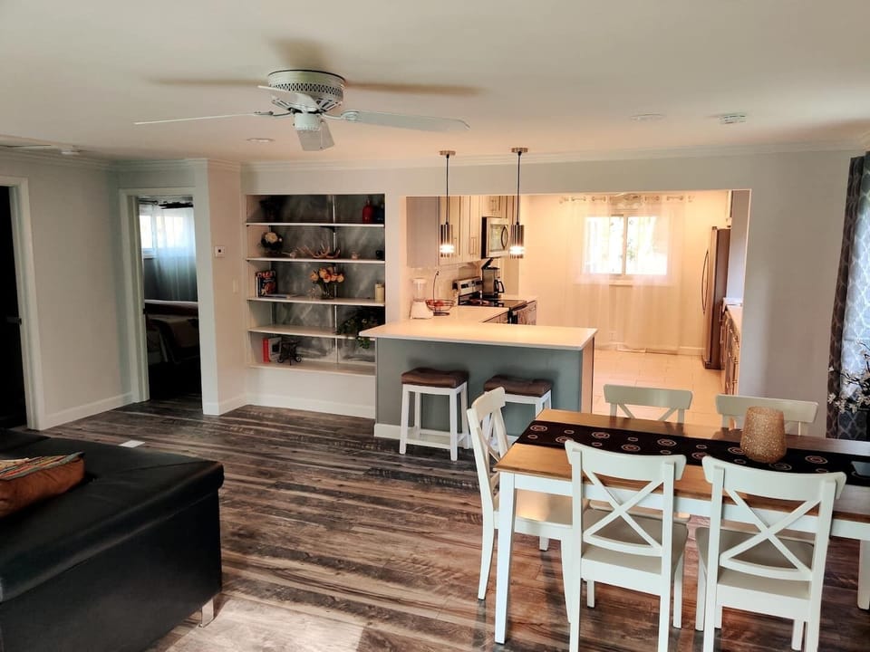 Cozy dining area