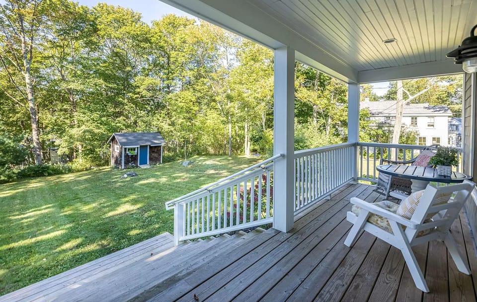 Front Porch and Yard