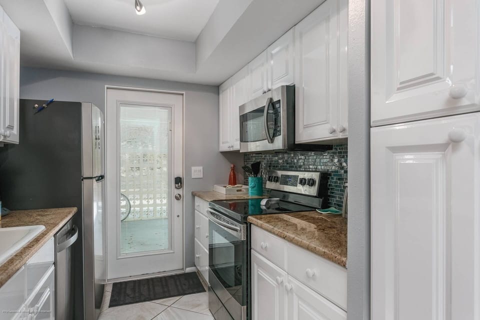 New stainless steel appliances added.  Prepare homemade meals whenever you like!