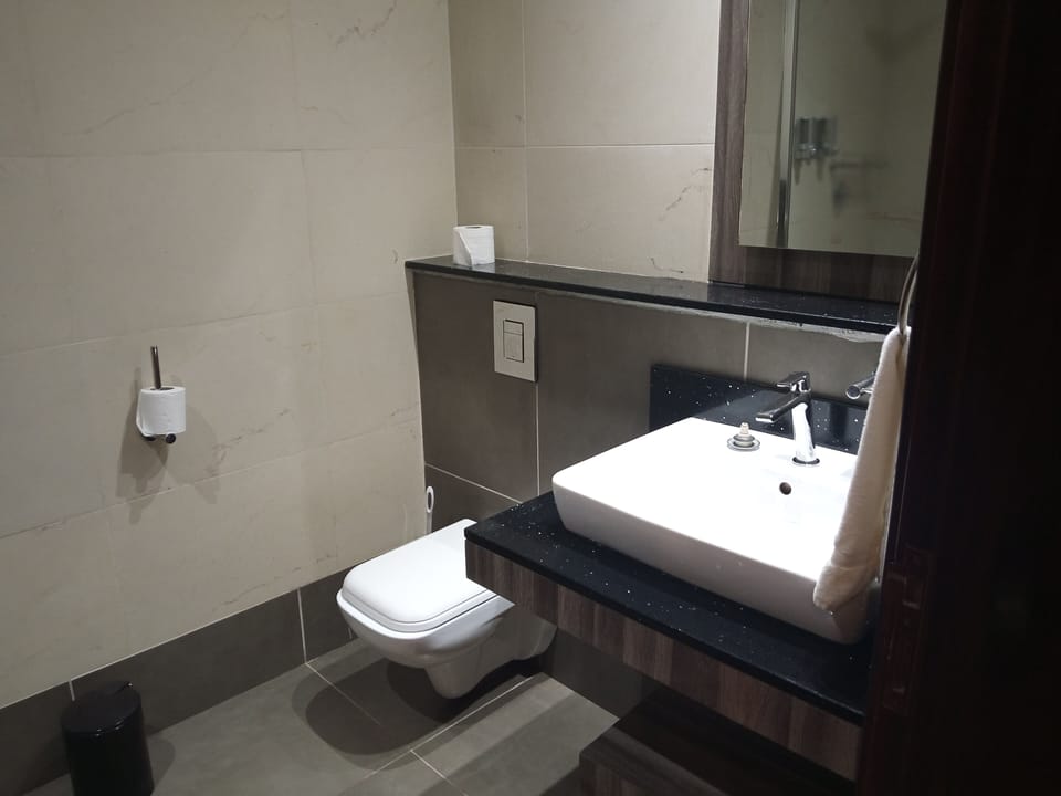 Standard Room | Bathroom | Shower, hair dryer (on request), slippers, towels