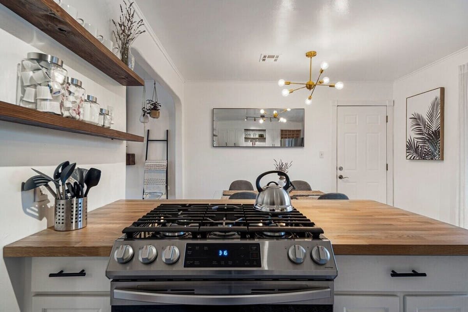 Fully equipped  kitchen